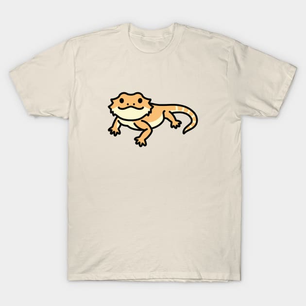 Bearded Dragon T-Shirt by littlemandyart